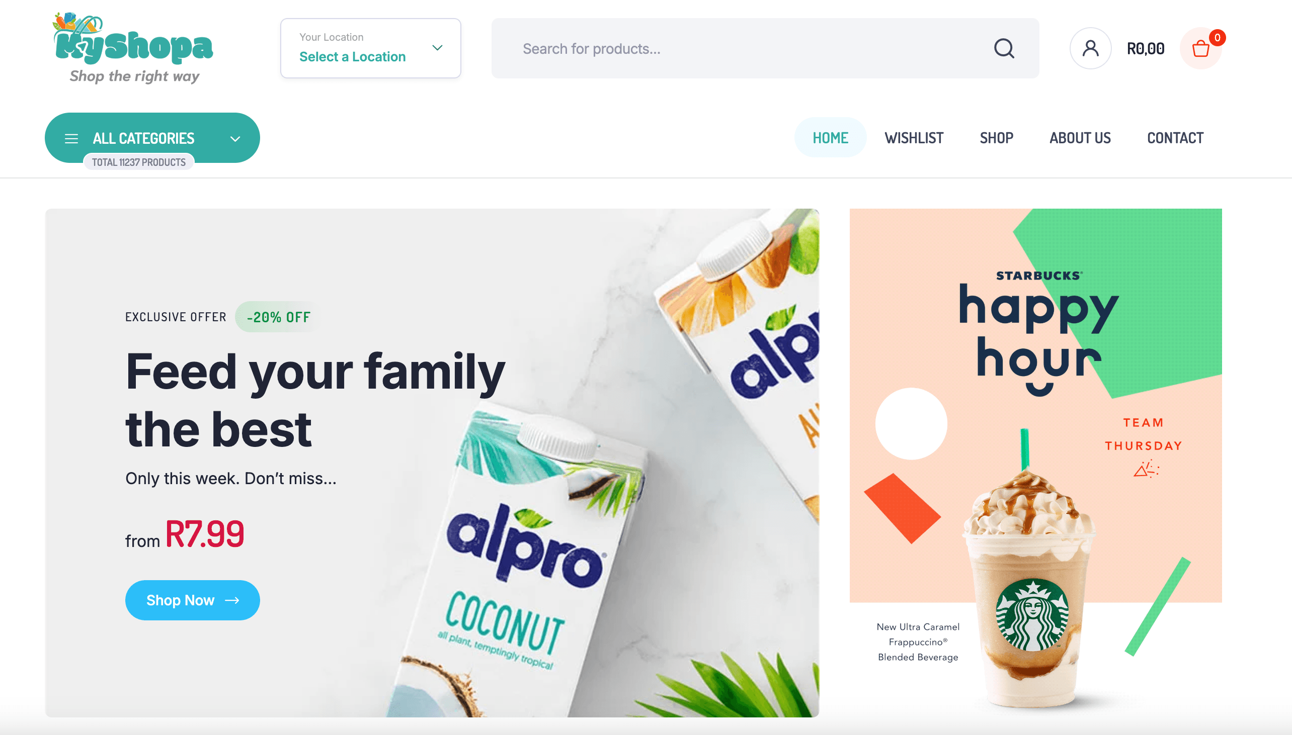 MyShopa E-commerce Platform